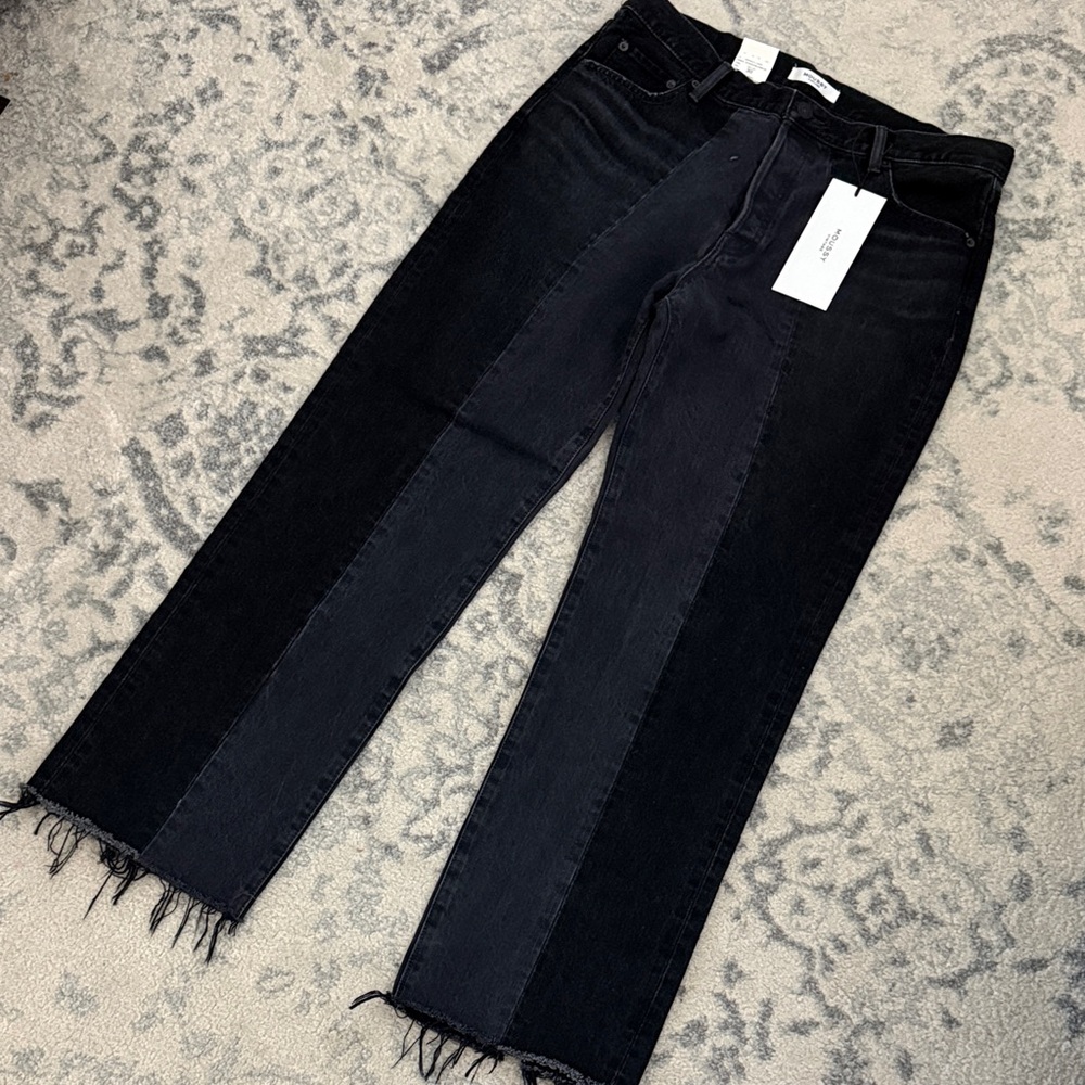 Moussy Black Hearthstone straight Jeans